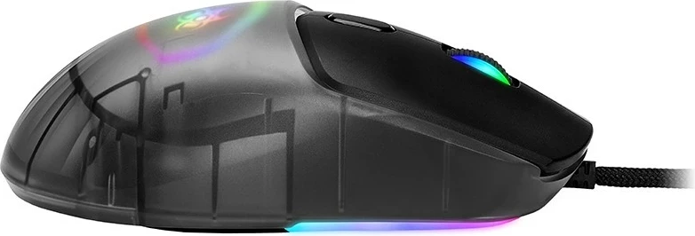 Maus Tracer GameZone NEON USB, RGB, 12400 dpi, i zi