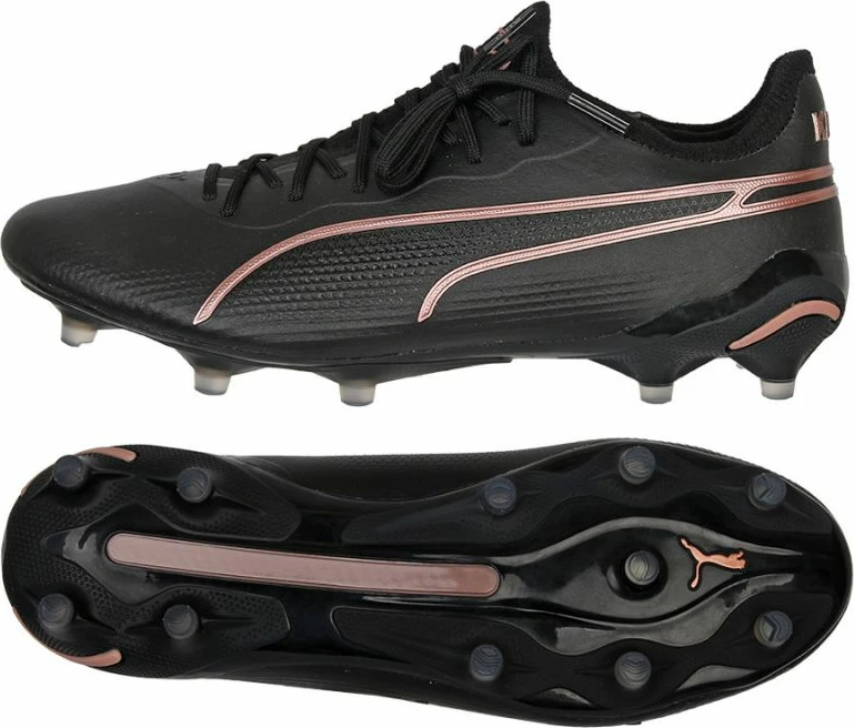 Atlete futbolli për meshkuj Puma King, të zeza