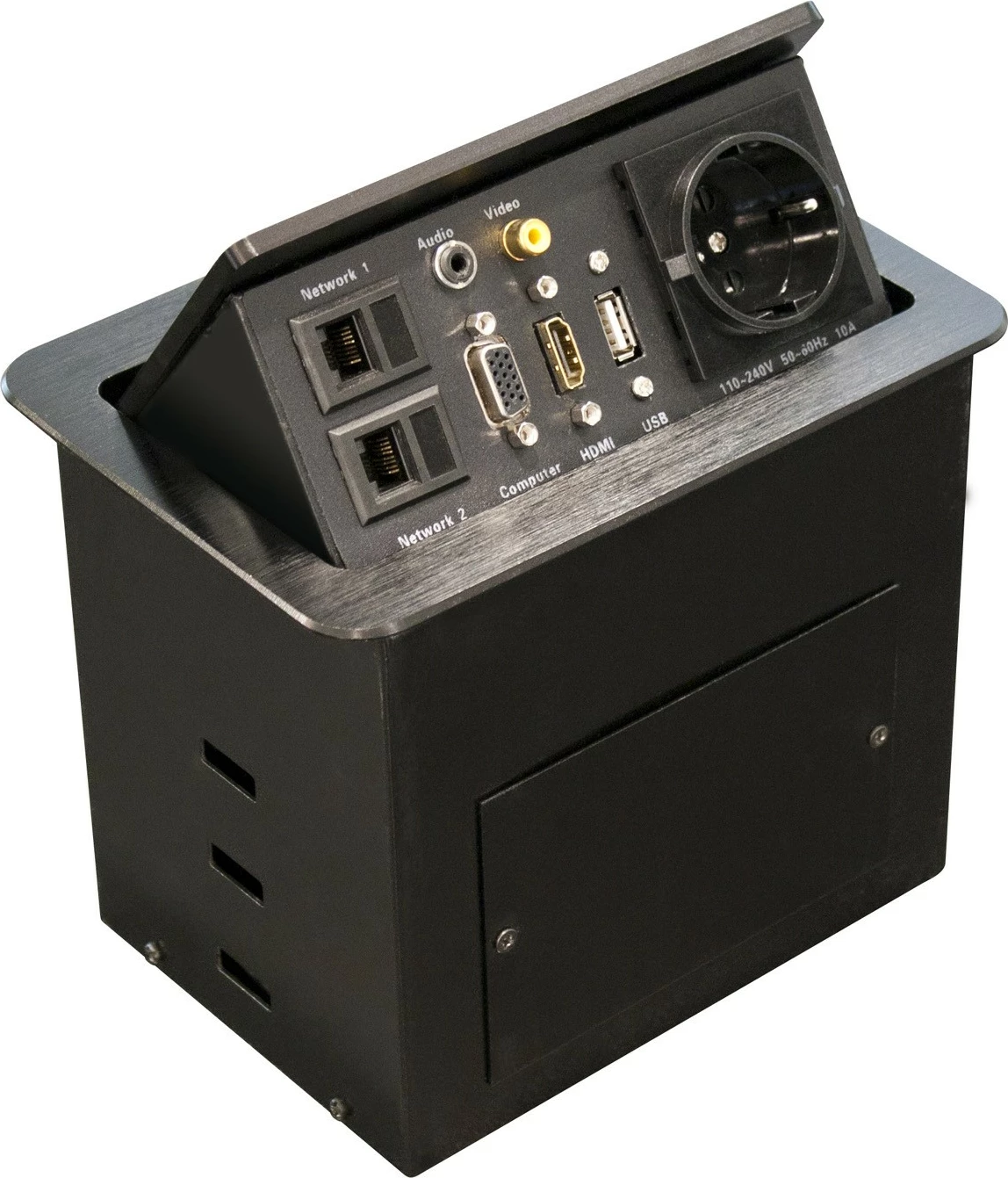 Priz tavoline Equip 333342, zi, 59 mm, 153 mm, 42 mm