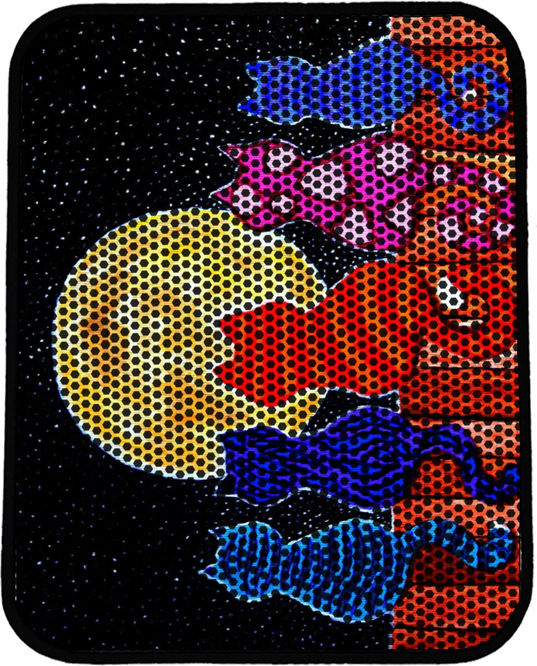 Tapet për rërë mace, shumëngjyrësh, Paws & Whiskers, Nrszn0119, 45x60cm
