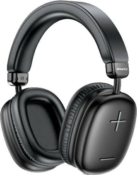 Kufje wireless AWEI AT6, Bluetooth 5.3, Over-Ear, E Zezë