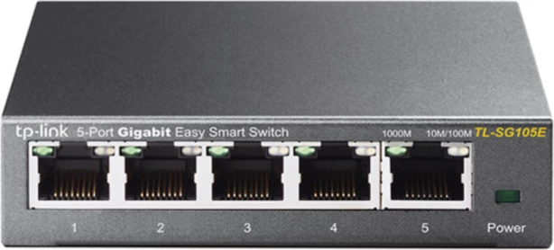 Switch TP-LINK TL-SG105E 5-port Gigabit, gri