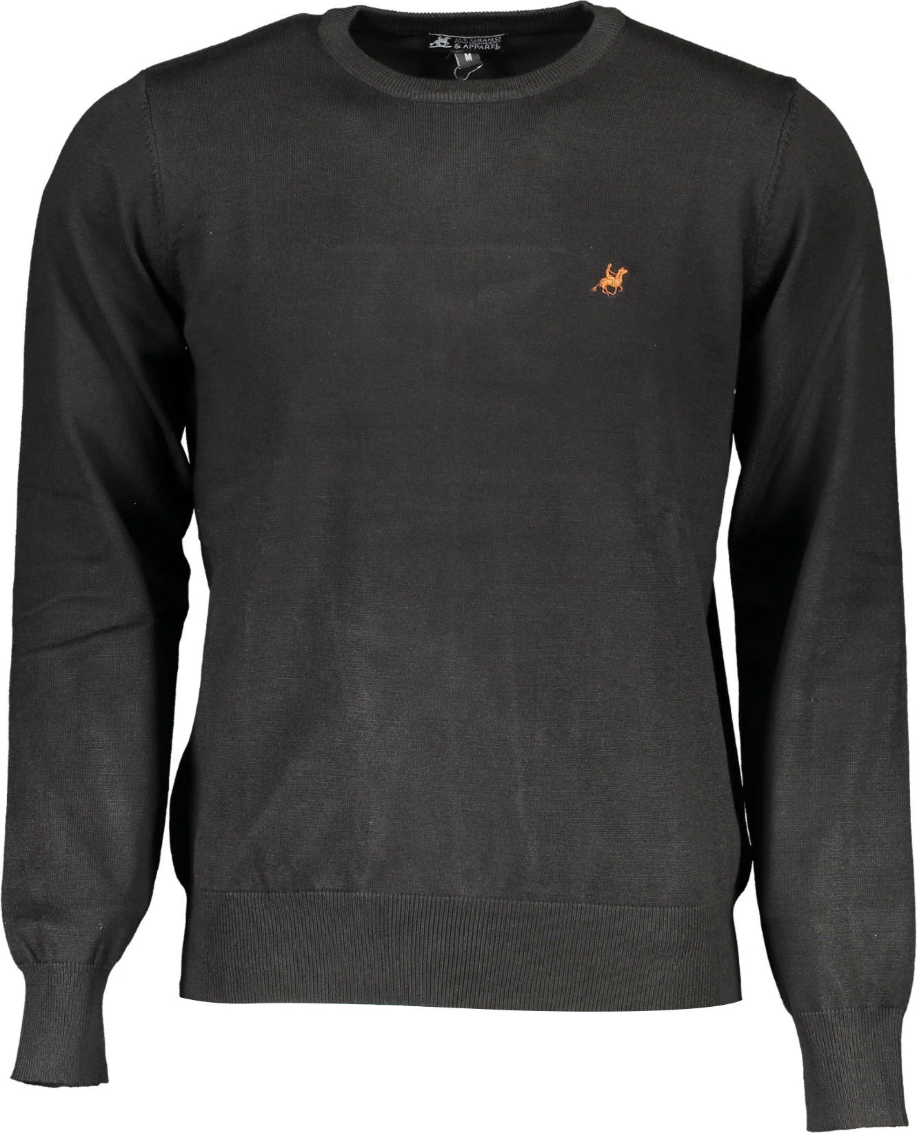 Maicë me mëngë të gjata U.S. GRAND POLO meshkuj, e zezë