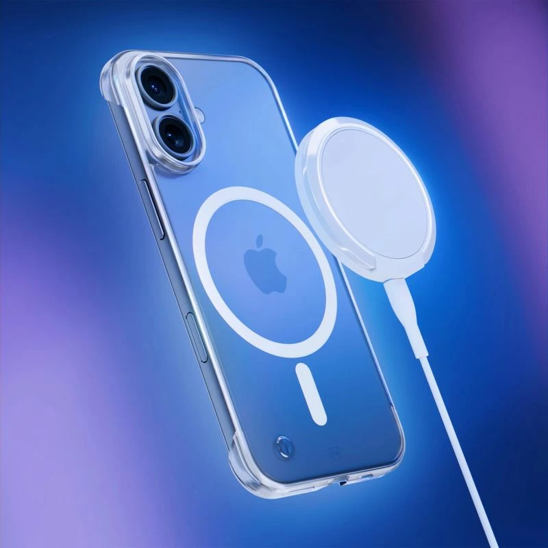 Mbrojtëse telefoni 3mk Just20g MagCase për iPhone 16, transparente