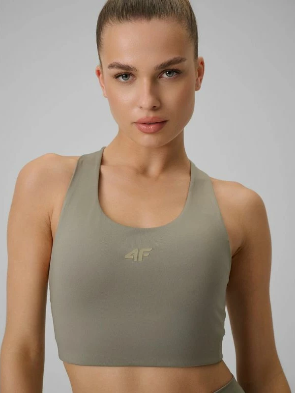 Bra sportiv për femra 4F 4FWSS26USBAF219, low support