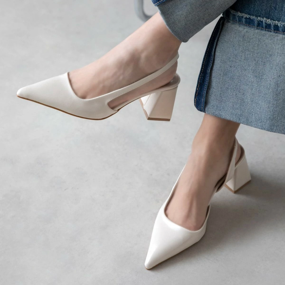 Luan Beige Leather