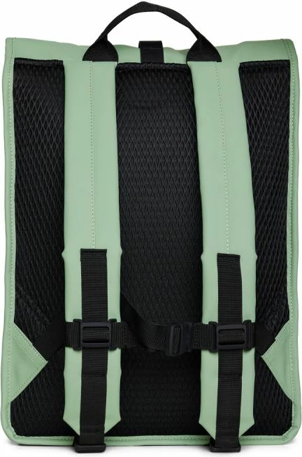 Çantë shpine Rains Rolltop Mesh, unisex, gri