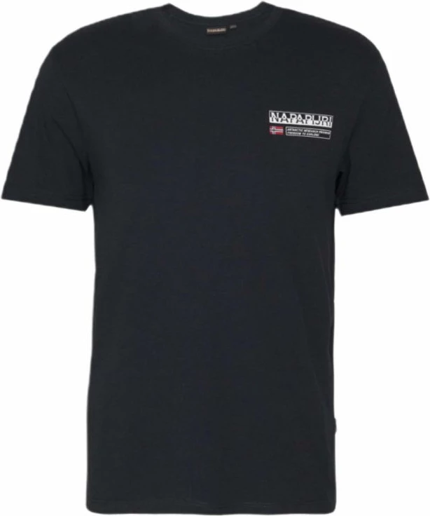 Maicë Napapijri për meshkuj, e zezë