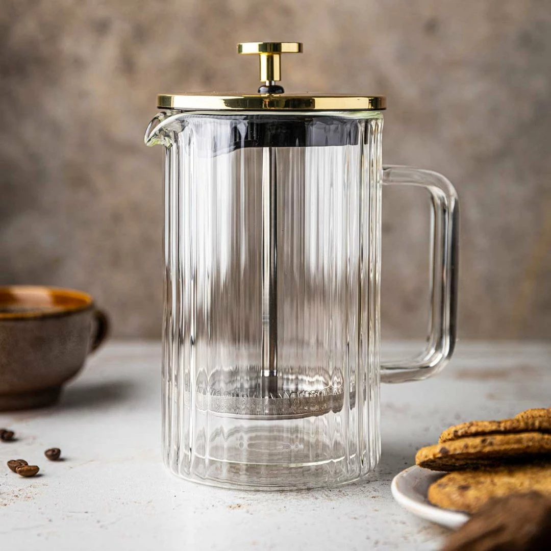 French press Klausberg KB-7759 600ml transparente/e artë