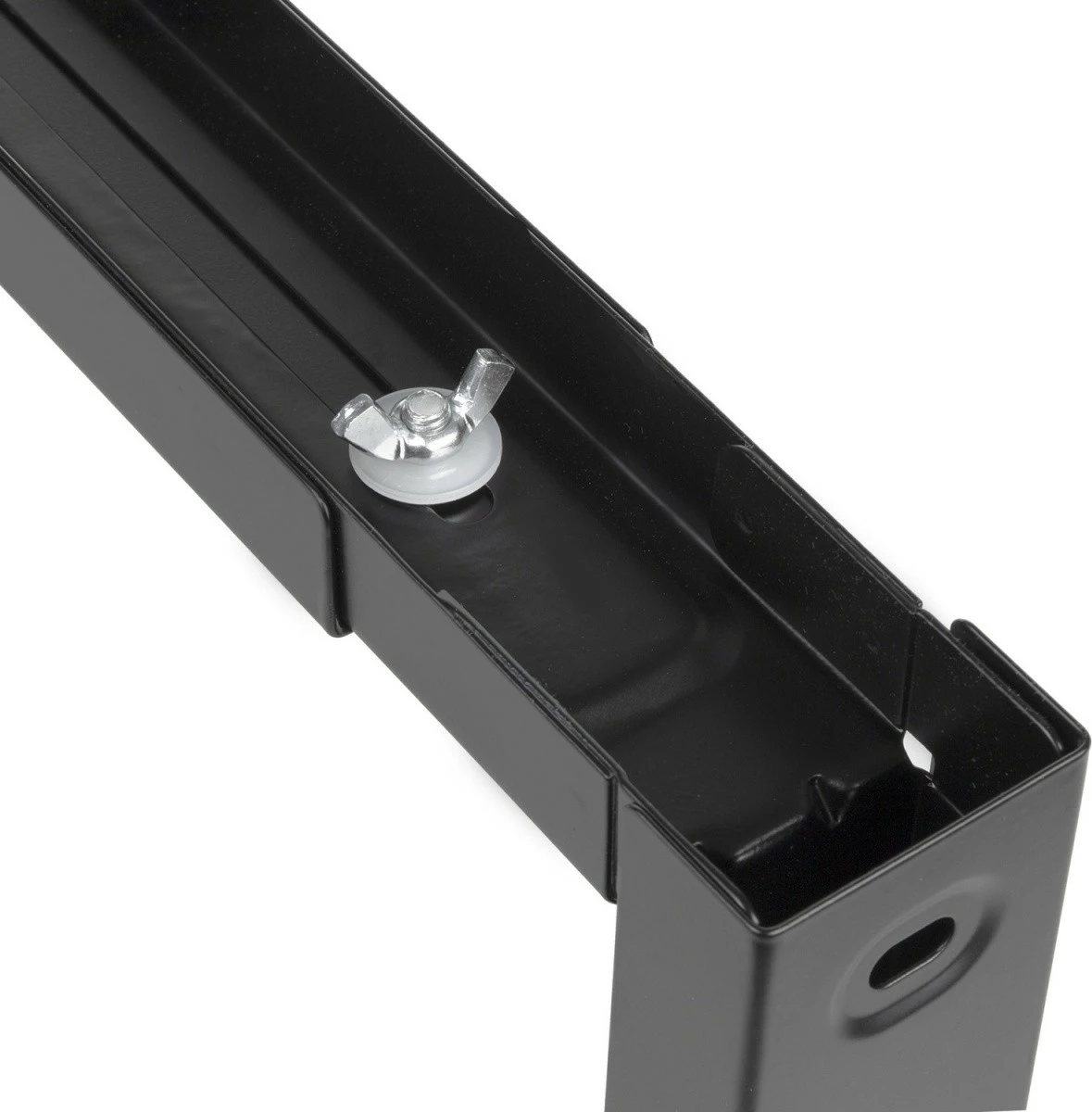 Mbajtës muror për mikrovalë, Maclean MC-915B, krahë të rregullueshëm 325–492 mm, kapacitet 30 kg, set 2 copë, e zezë