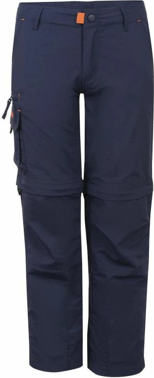 Pantallona fëmijësh Trollkids Oppland navy/orange [Madhësia: 116]