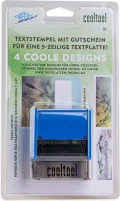 Stampë automatike WEDO Imprint 8912, 5 rreshta, e kaltër