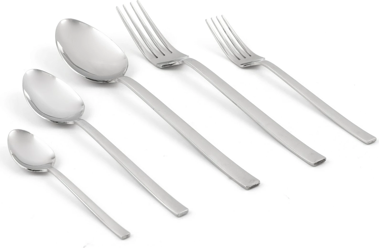 Set lugësh dhe pirunësh, 60 copë, Hermia, D43