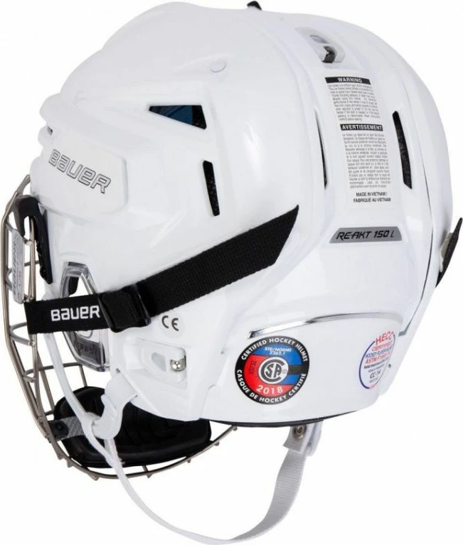 Helmetë hokeji për meshkuj Bauer, e zezë