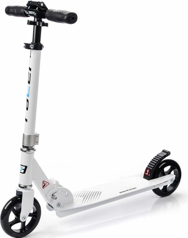 Scooter Meteor Racer 22766 për të gjithë, i bardhë dhe i zi