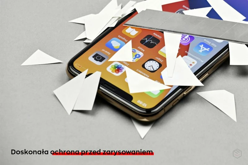 Xham mbrojtës për ekran MyScreen Protector Diamond Lite (MPN 13327) për iPhone 13 Pro Max, Tempered Glass 9H, Edge Full Screen, Full Glue