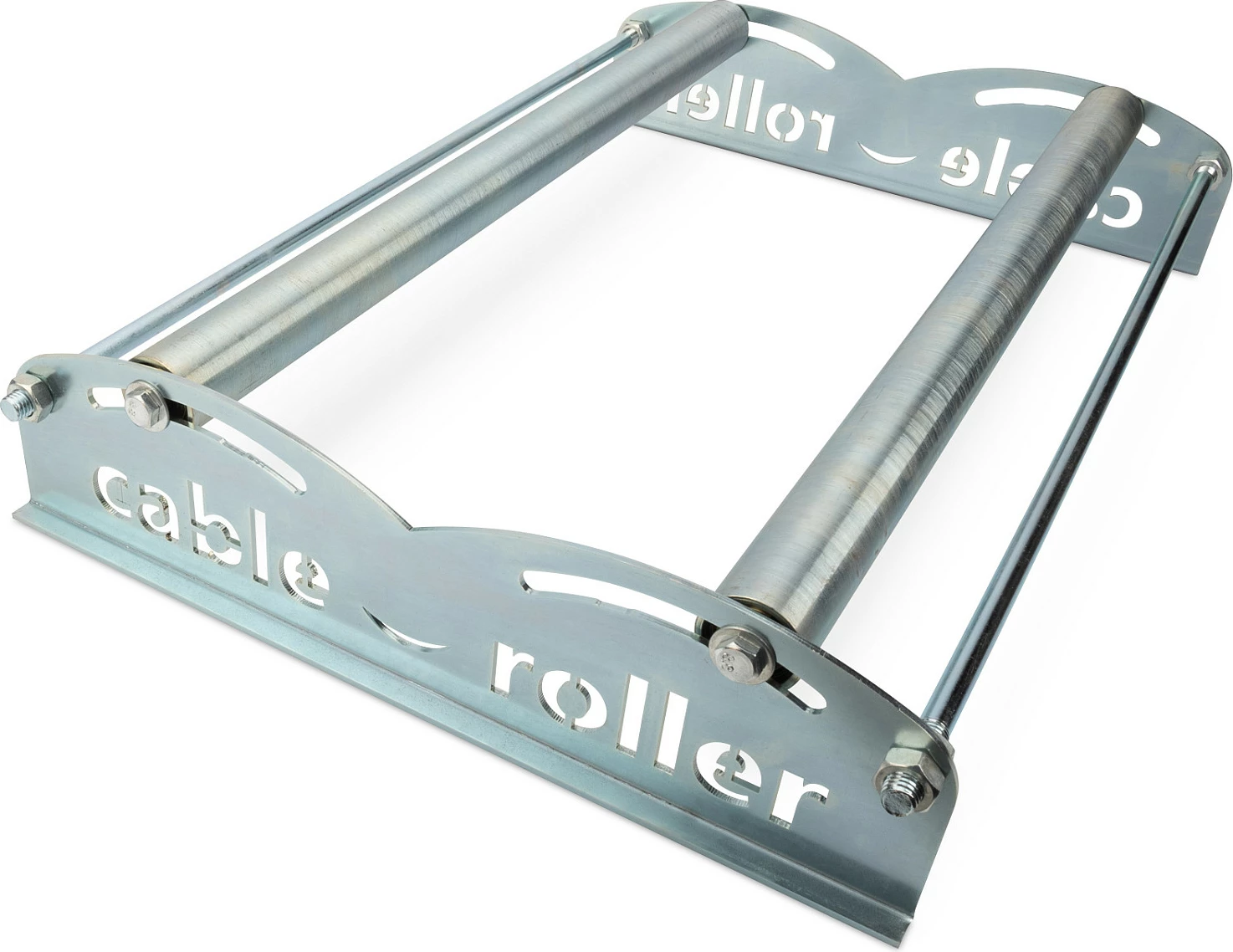 Rrotullues bobine kabllosh Digitus, 600x400x100 mm, max 150 kg, për diametër 102-600 mm, çelik i galvanizuar