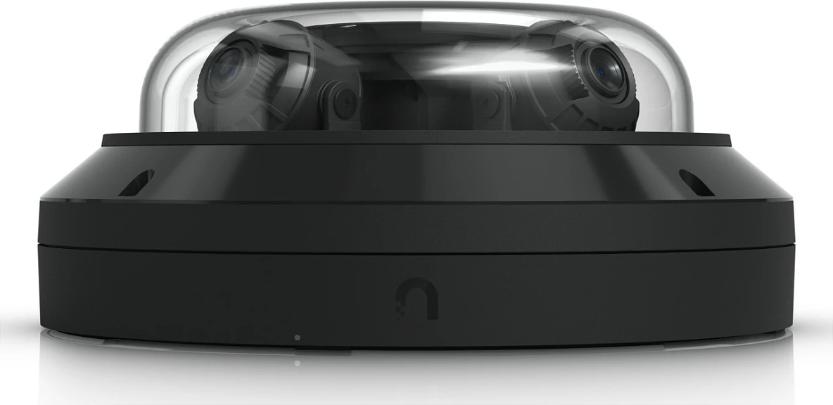 Kamerë sigurie Ubiquiti UVC-AI-MS-4-B, 4K 360°, Gigabit Ethernet, IR, MicroSD, IP66/IK10, e zezë