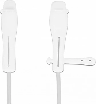 Kapak mbrojtës pluhuri DeLOCK për USB Type-C dhe Apple Lightning, set 2 copë, i bardhë