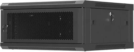 Kasë rack LANBERG 19" 4U, 600x600mm, e zezë, derë me vrima