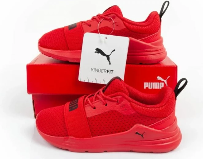 Atlete për fëmijë Puma, të kuqe