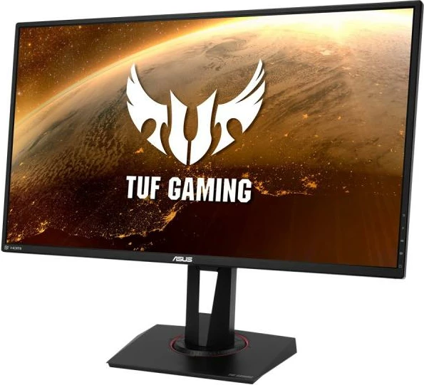 Monitor, ASUS, TUF Gaming VG27AQ, 27" WQHD 2560x1440 165Hz IPS HDR G-SYNC Compatible ELMB SYNC, e zezë