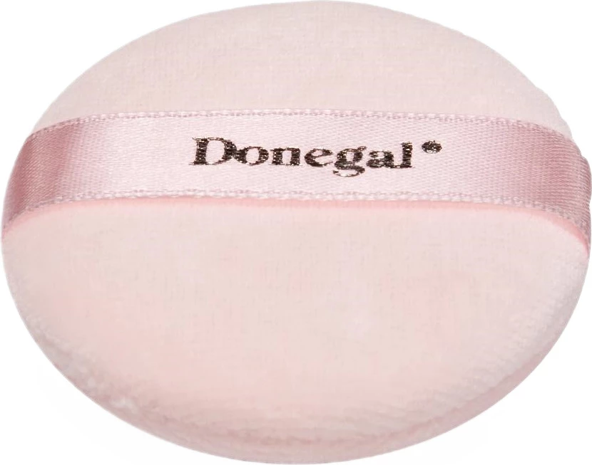 Puf për pudër Donegal 9081 për femra rozë, 1 copë