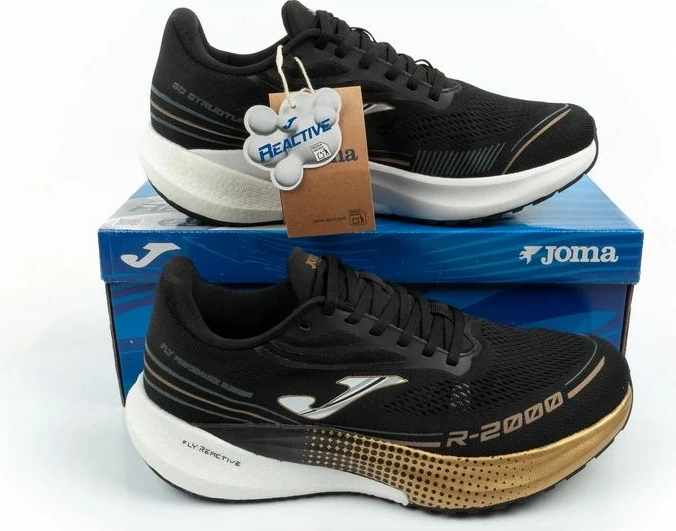 Atlete meshkuj Joma R.2000 2591, të zeza [Madhësia: 43]