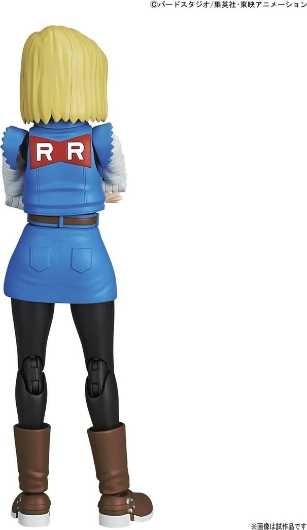 Figurë koleksionuese Bandai Figure-rise Dragon Ball Z Android 18, kuti e re