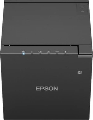 Printer POS Epson TM-m30III, termal, 203x203 DPI, lidhje LAN/USB, e zezë