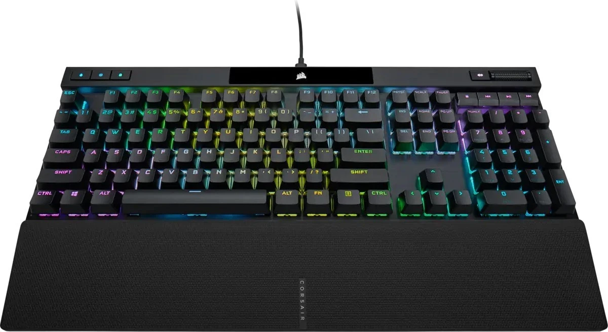 Tastierë Corsair K70 Pro Blk-Opx Silver RGB, me ndriçim RGB, e zezë