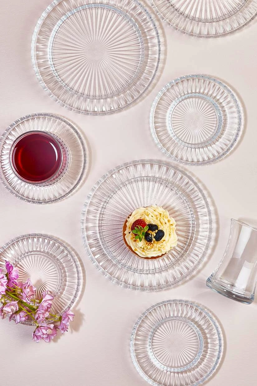 Set çaji prej xhami, 18 pjesë, Hermia Lina