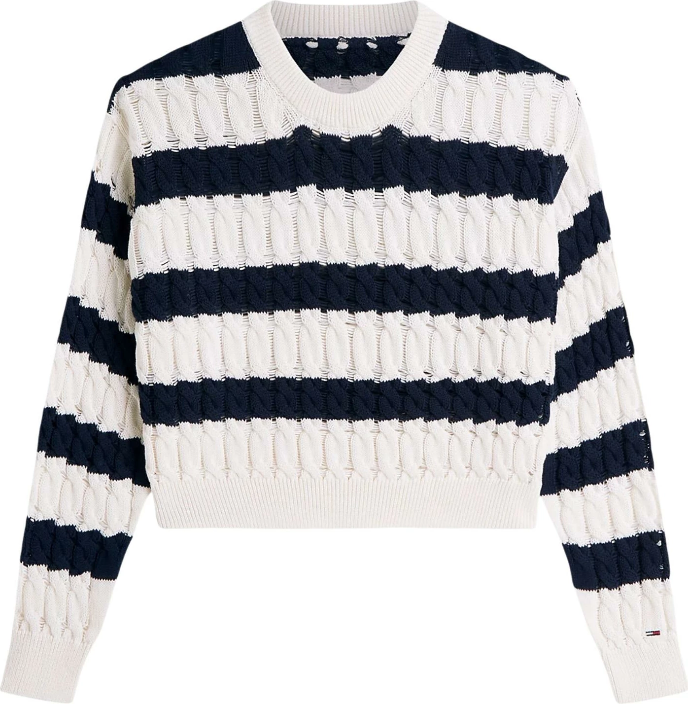 Xhemper për femra Tommy Hilfiger Jeans DW0DW22926, kaltër e errët [Madhësia: XS]