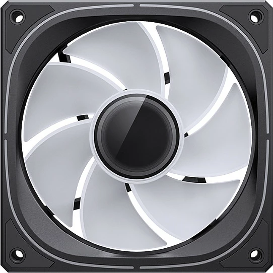 Ventilator kasë Jonsbo FR-505, 120mm, ARGB, PWM, Reverse Blade, i zi
