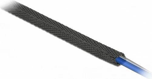 Tub termo-tkurrës DeLOCK 2 m x 10 mm, raport tkurrje 2:1, i zi