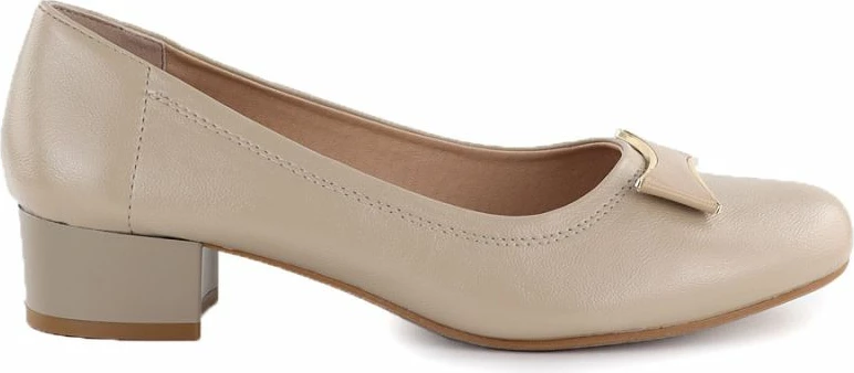 Këpucë me take për femra Jezzi 200-15, bezhë