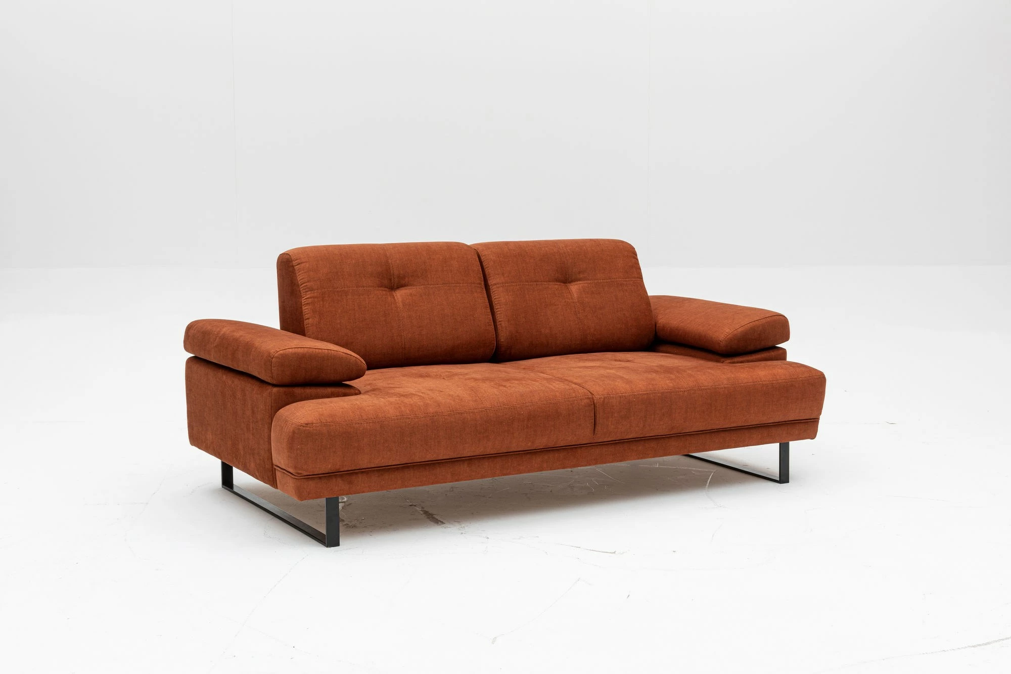 Divan-krevat 2 vende, Atelier del Sofa, Mustang, portokalli