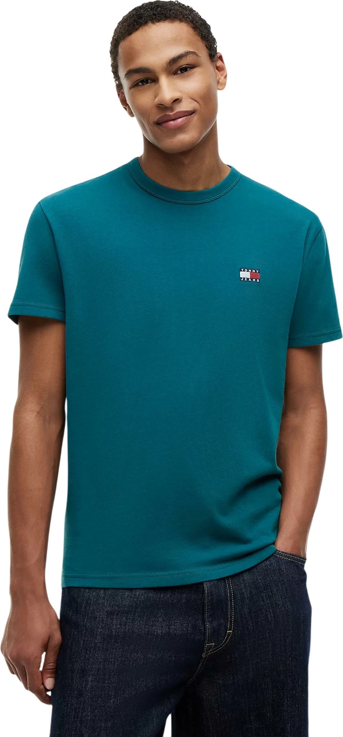 Maicë për meshkuj Tommy Hilfiger Jeans TJM REG BADGE TEE DM0DM20322, Oil