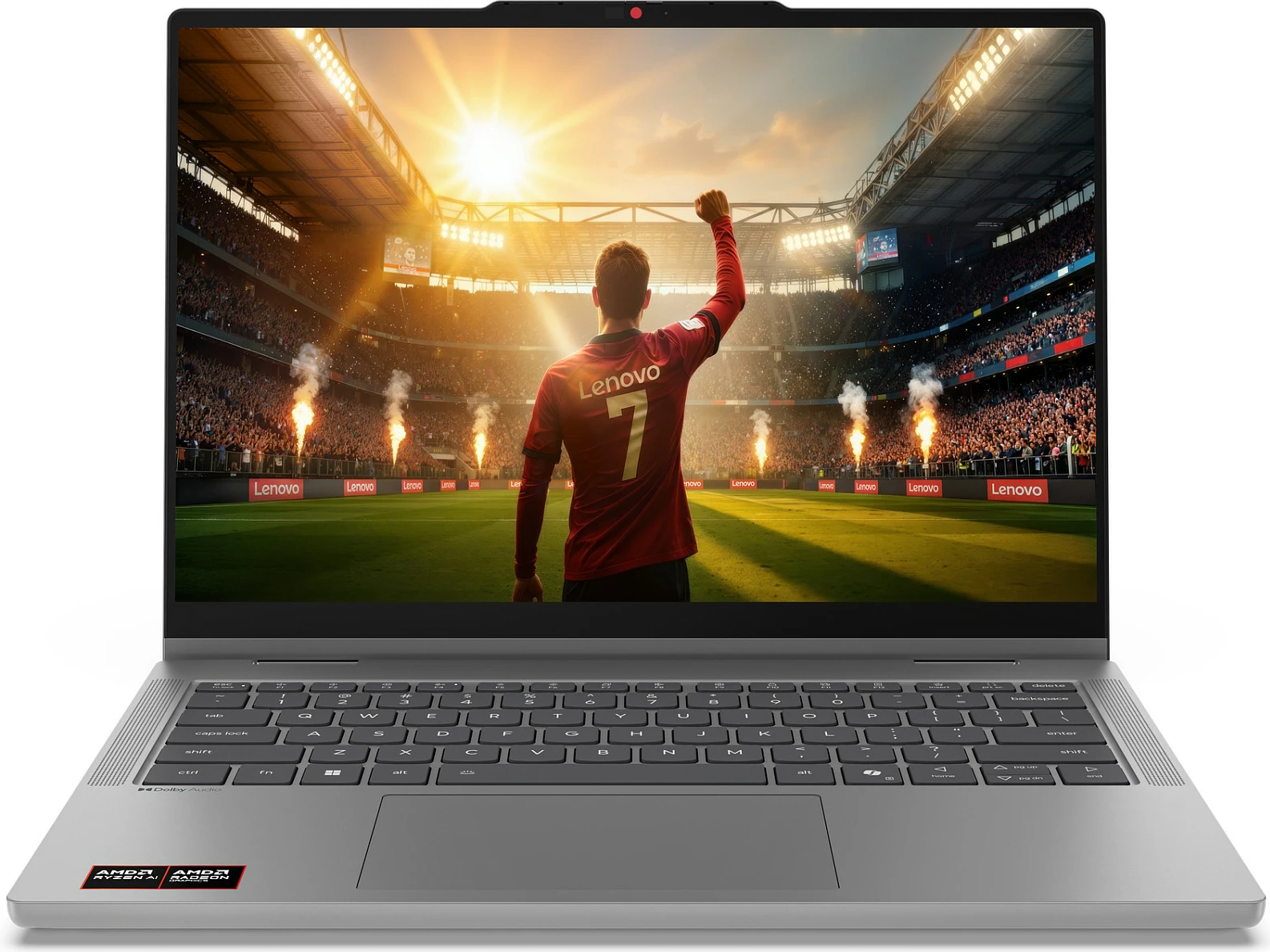 Laptop Lenovo IdeaPad 5 2in1 RYZ AI 7 445, 16GB RAM Memorje, 512GB SSD, 14" WUXGA, Luna Grey