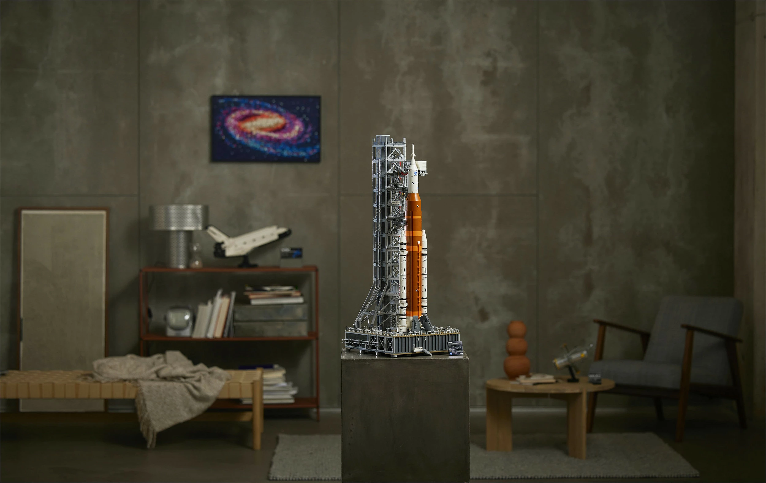 Set ndërtimi LEGO Icons NASA Artemis Space Launch System 10341, 3601 copë, multikolor