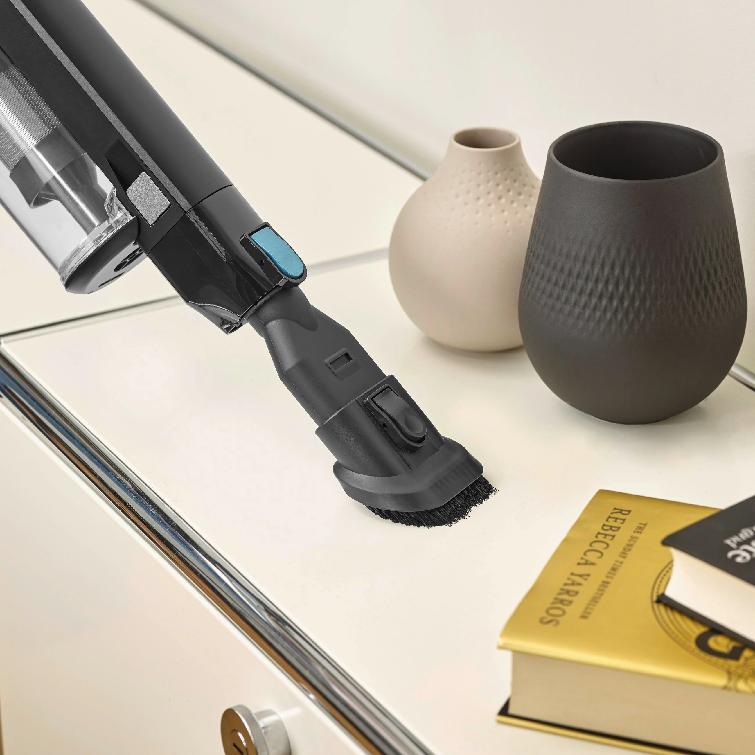 Fshesë me bateri Severin HV 7151 S'Power Slim, blu