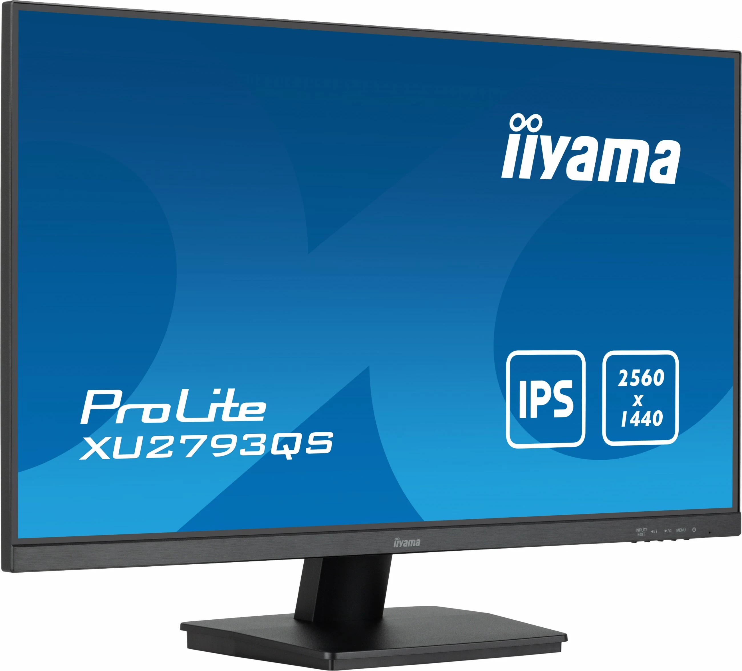 Monitor iiyama ProLite XU2793QS-B7, 27", 2560 x 1440, 4K Ultra HD, LED, E zezë