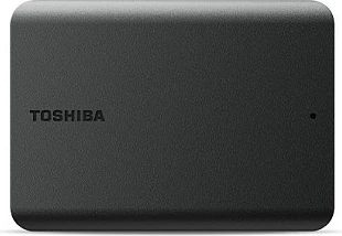 Hard disk i jashtëm Toshiba Canvio Basics, 2 TB, 2.5", USB 2.0/3.2 Gen 1, i zi