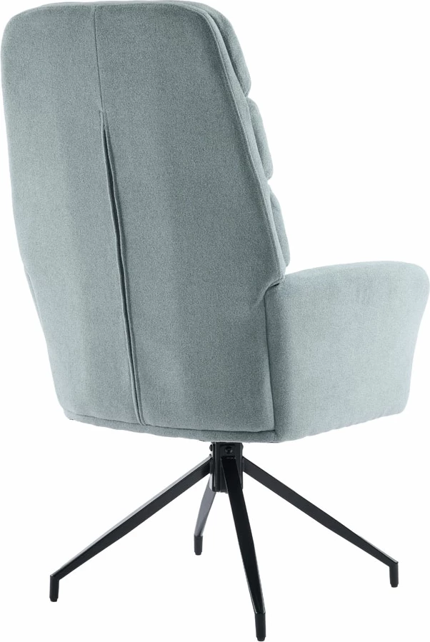 Karrige zyre rrotulluese GIRAR, ngjyrë mint, 70x69.5x113 cm