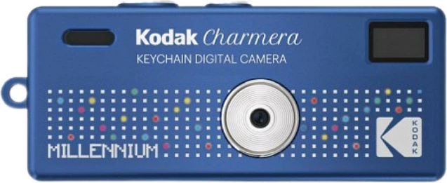 Kamerë digjitale keychain Kodak Charmera Millenium 2000, mini, ngjyrë argjendtë
