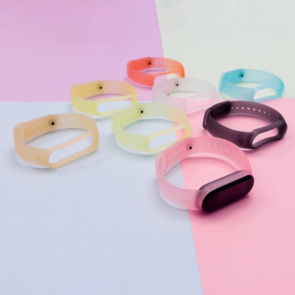 Rrip zëvendësues Hurtel për Xiaomi Mi Band 5/6, silikon, ari