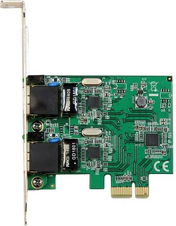 Kartelë rrjeti StarTech ST1000SPEXD4, PCIe, Dual Port Gigabit RJ-45