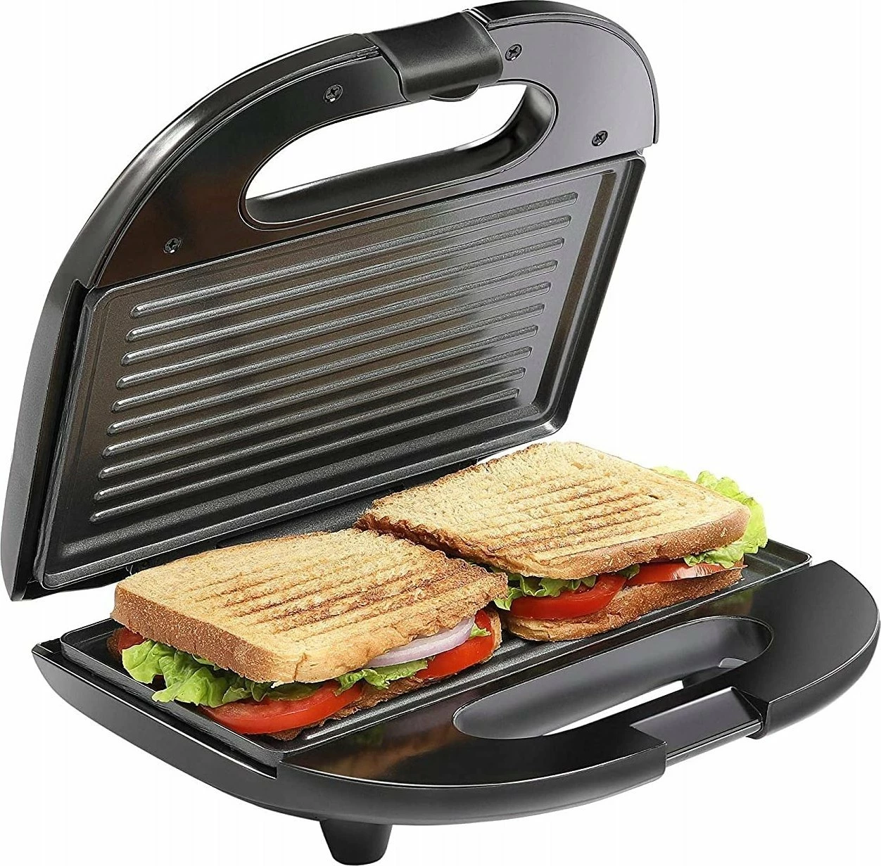 Toster grill LTC LXOK1 750W, 2-në-1, 2 feta, i zi