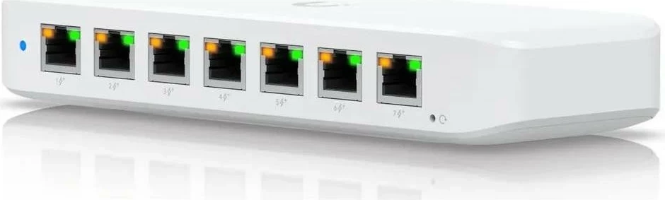 Switch Ubiquiti USW-ULTRA, 8 porte, 7 PoE, manageable