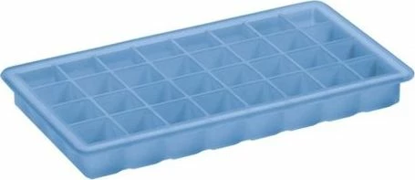 Formë silikoni për kube akulli Lurch 32 kube (2 cm) gri-kaltër
